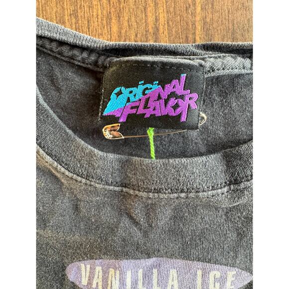 Vanilla Ice Cutoff Vintage Tee - Picture 2 of 2